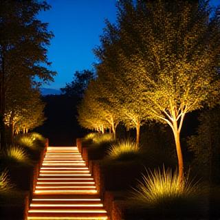 庭園の照明デザイン