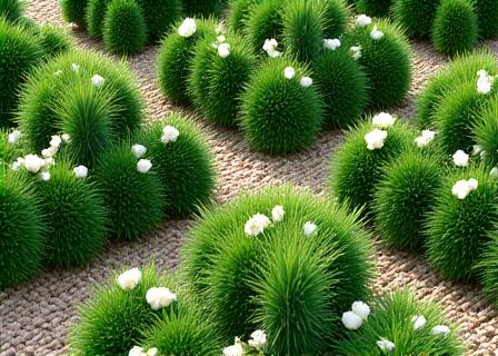 幾何学的な植栽デザイン