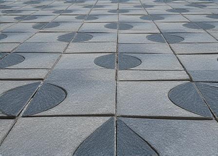 石畳の高品質なハードスケープ